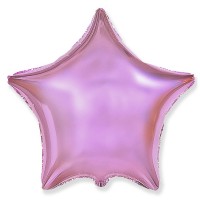 Шар с гелием фольга Звезда Розовый 18&rdquo;