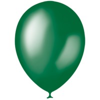 Шар с гелием зеленый Металлик 12” 12-14 часов полета